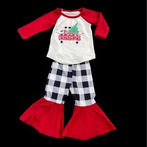 Boutique Christmas set, size 6 mo.